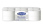 Bulky Soft Premium Mini Jumbo Toilet Rolls 76 Millimeter Core