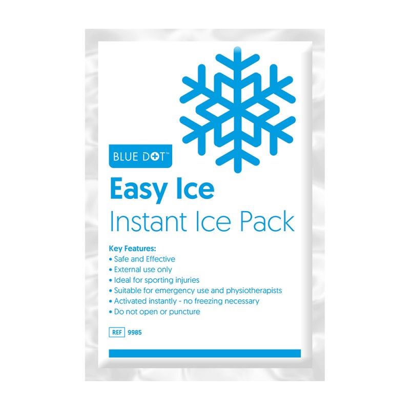 Blue Dot Small Disposable Instant Ice Pack