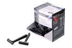 Unigloves Disposable Single-Blade Black Razors