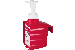 Plastic Bed Bracket Cutan for 400ml Pump Bottle